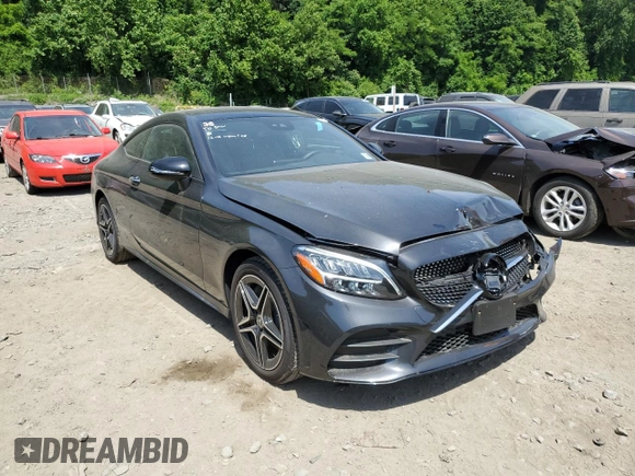 2023 Mercedes-Benz C 300 with VIN W1KWJ8EB9PG131614, listed as a Copart auction lot 58864384 with 3,069 mi miles and Salvage Title. Bid and sale history available at DreamBid. Image 4.