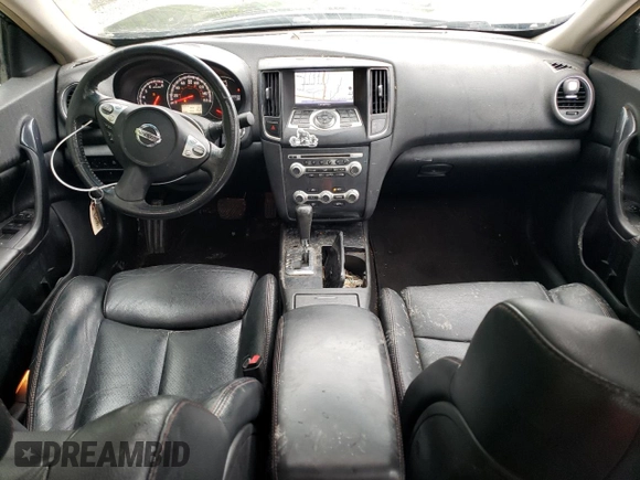 2013 Nissan Maxima SV with VIN 1N4AA5AP4DC843204, listed as a Copart auction lot 58319645 with 99,508 mi miles and Salvage title. Bid and sale history available at DreamBid. Image 8.