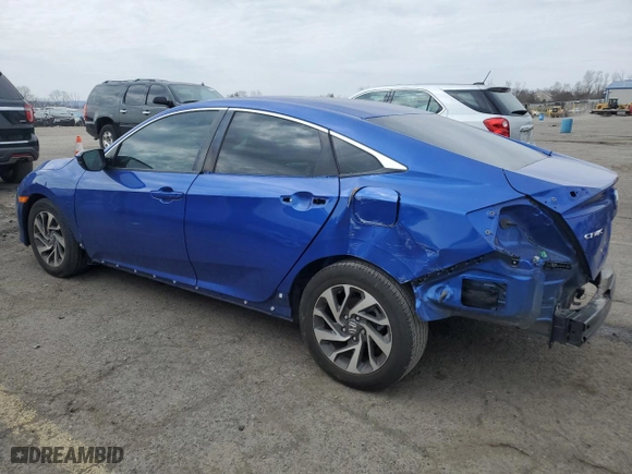 2016 Honda Civic Sedan EX with VIN 19XFC2F75GE072654, listed as a Copart auction lot 50537125 with 70,934 mi miles and Salvage Title. Bid and sale history available at carsss.com. Image 2.