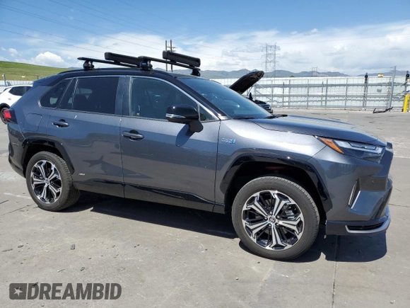 2024 Toyota RAV4 XSE with VIN JTMFB3FV7RD185694, listed as a Copart auction lot 57692835 with 11,900 mi miles and Salvage title. Bid and sale history available at DreamBid. Image 4.