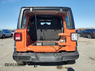 2023 Jeep Wrangler Willys with VIN 1C4HJXDN2PW686743, listed as a Copart auction lot 86203014 with 14,034 mi miles and Clean Title. Bid and sale history available at DreamBid. Image 6.
