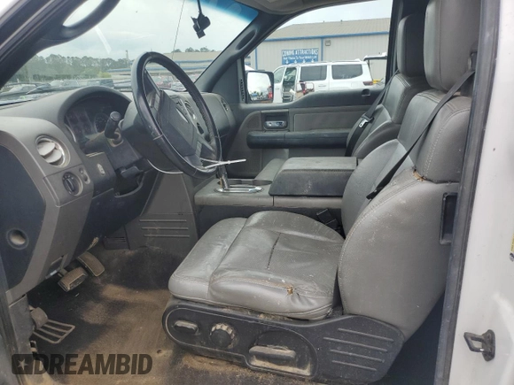 2006 Ford F-150 XLT with VIN 1FTPX145X6NA24050, listed as a Copart auction lot 55394625 with 209,137 mi miles and Salvage title. Bid and sale history available at DreamBid. Image 7.