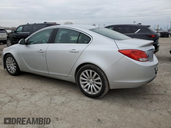2011 Buick Regal CXL RL1 with VIN 2G4GN5EC7B9210972, listed as a Copart auction lot 52382045 with 136,630 mi miles and Clean title. Bid and sale history available at DreamBid. Image 2.