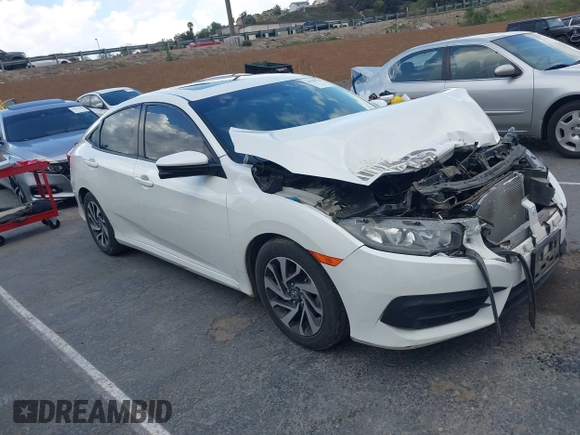 2018 Honda Civic EX with VIN 19XFC2F76JE206191, listed as a IAAI auction lot 41949231 with 146,118 mi miles and . Bid and sale history available at DreamBid. Image 1.