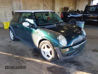 2002 MINI Hardtop with VIN WMWRC33472TC34913, listed as a IAAI auction lot 41599382 with 150,177 mi miles and . Bid and sale history available at DreamBid. Image 1.