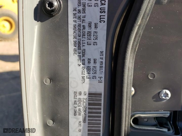 2019 Chrysler 300 with VIN 2C3CCABG8KH539960, listed as a Copart auction lot 43043925 with NaN miles and Clean Title. Bid and sale history available at carsss.com. Image 12.