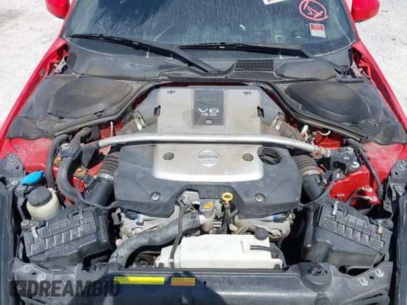 2008 Nissan 350Z z VIN JN1BZ34D08M701481, wystawiony jako IAAI lot #41944633 z przebiegiem 80 834 mil mil oraz . Historia ofert i sprzedaży dostępna na DreamBid. Obrazek 10.