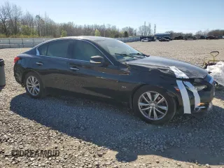 2017 Infiniti Q50 3.0t Premium with VIN JN1EV7AR0HM838033, listed as a Copart auction lot 49267315 with 75,032 mi miles and Salvage Title. Bid and sale history available at carsss.com. Image 4.