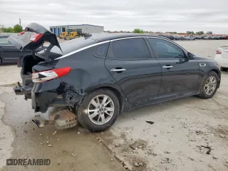 2016 Kia Optima LX with VIN 5XXGT4L34GG034678, listed as a Copart auction lot 51686775 with 164,585 mi miles and Salvage Title. Bid and sale history available at carsss.com. Image 3.