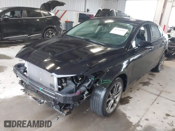 2019 Ford Fusion SEL with VIN 3FA6P0CD2KR260770, listed as a IAAI auction lot 41564261 with 108,818 mi miles and . Bid and sale history available at DreamBid. Image 2.