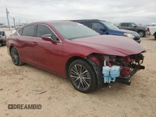 2023 Lexus ES with VIN 58ADA1C19PU030615, listed as a Copart auction lot 47128225 with 16,923 mi miles and Salvage Title. Bid and sale history available at carsss.com. Image 4.