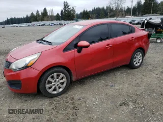 2012 Kia Rio LX with VIN KNADM4A37C6087979, listed as a Copart auction lot 48225785 with 191,113 mi miles and Salvage Title. Bid and sale history available at carsss.com. Image 1.