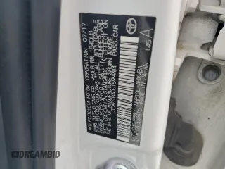 2018 Toyota Prius One with VIN JTDKDTB30J1599984, listed as a Copart auction lot 54381565 with 110,527 mi miles and Clean Title. Bid and sale history available at DreamBid. Image 12.