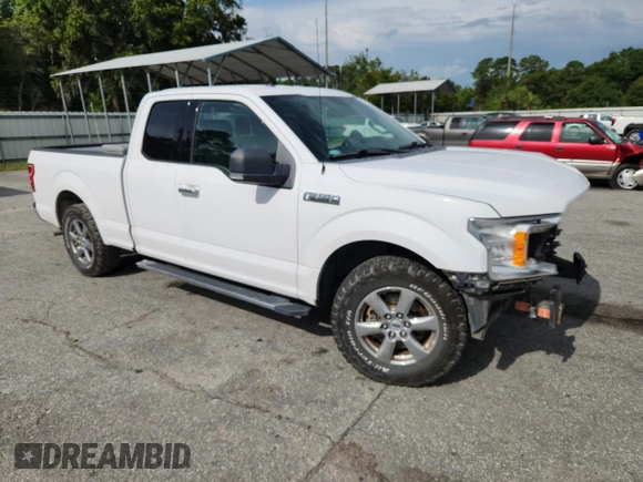 2018 Ford F-150 XL z VIN 1FTEX1CB1JKE34115, wystawiony jako Copart lot #59614915 z przebiegiem 58 265 mil mil oraz Szkoda całkowita • Salvage title. Historia ofert i sprzedaży dostępna na DreamBid. Obrazek 4.