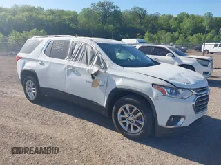 2020 Chevrolet Traverse LT Cloth z VIN 1GNERGKW6LJ116783, wystawiony jako IAAI lot #41601203 z przebiegiem 75 115 mil mil oraz . Historia ofert i sprzedaży dostępna na DreamBid. Obrazek 1.