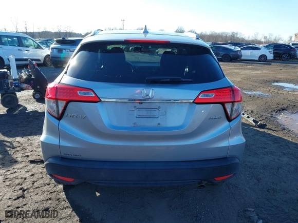 2019 Honda HR-V EX-L with VIN 3CZRU6H71KM706288, listed as a IAAI auction lot 41600575 with 76,645 mi miles. Bid and sale history available at carsss.com. Image 16.