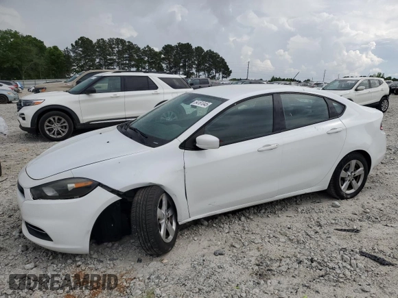2015 Dodge Dart SXT with VIN 1C3CDFBB7FD150132, listed as a Copart auction lot 54181045 with 148,191 mi miles and Salvage Title. Bid and sale history available at DreamBid. Image 1.