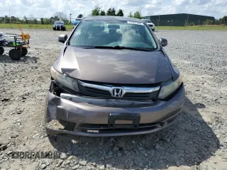 2012 Honda Civic EX-L with VIN 2HGFB2F92CH572839, listed as a Copart auction lot 51507805 with 95,881 mi miles and Salvage Title. Bid and sale history available at DreamBid. Image 5.