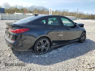 2021 BMW 2 Series 228i xDrive with VIN WBA73AK01M7H40954, listed as a Copart auction lot 54188395 with 78,046 mi miles and Salvage Title. Bid and sale history available at DreamBid. Image 3.