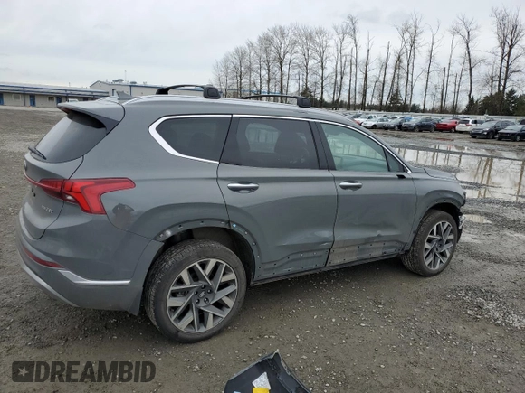 2023 Hyundai Santa Fe Calligraphy with VIN 5NMS5DAL2PH643292, listed as a Copart auction lot 48426145 with 16,666 mi miles and Salvage Title. Bid and sale history available at carsss.com. Image 3.