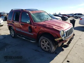 2006 Jeep Liberty Limited with VIN 1J8GK58KX6W108829, listed as a Copart auction lot 88802645 with 178,075 mi miles and Salvage title. Bid and sale history available at DreamBid. Image 4.