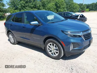 2024 Chevrolet Equinox LT with VIN 3GNAXUEG8RL309347, listed as a IAAI auction lot 42636614 with 6,507 mi miles and . Bid and sale history available at DreamBid. Image 1.