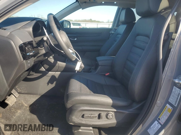 2025 Honda CR-V EX-L with VIN 2HKRS4H70SH451199, listed as a Copart auction lot 48839745 with 4,123 mi miles and Salvage Title. Bid and sale history available at DreamBid. Image 7.
