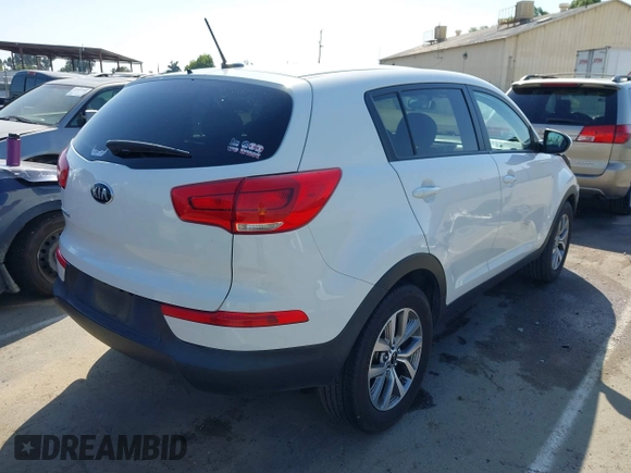 2015 Kia Sportage LX with VIN KNDPB3AC9F7715443, listed as a IAAI auction lot 42183933 with 115,211 mi miles and . Bid and sale history available at carsss.com. Image 4.