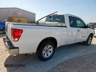 2007 Nissan Titan LE with VIN 1N6BA06AX7N242455, listed as a Copart auction lot 61811175 with 211,040 mi miles and Salvage title. Bid and sale history available at DreamBid. Image 3.