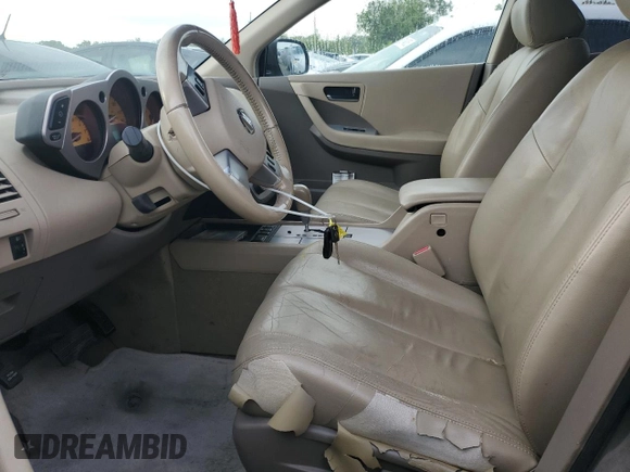 2004 Nissan Murano SE z VIN JN8AZ08W94W328592, wystawiony jako Copart lot #56763755 z przebiegiem 155 771 mil mil oraz Czysty tytuł • Clean title. Historia ofert i sprzedaży dostępna na DreamBid. Obrazek 7.