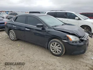 2015 Nissan Sentra SL with VIN 3N1AB7AP2FY365283, listed as a Copart auction lot 44953695 with 76,303 mi miles and Salvage Title. Bid and sale history available at DreamBid. Image 4.