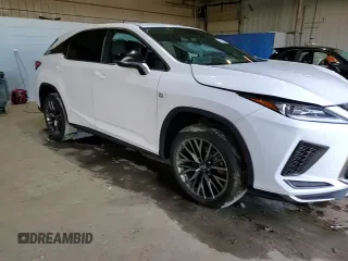 2020 Lexus RX 350 F Sport with VIN 2T2SZMDAXLC241997, listed as a Copart auction lot 82438164 with 58,576 mi miles and Salvage title. Bid and sale history available at DreamBid. Image 12.
