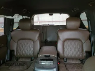 2021 Nissan Armada Platinum with VIN JN8AY2DA7M9370704, listed as a Copart auction lot 84412644 with 51,399 mi miles and Salvage Title. Bid and sale history available at carsss.com. Image 10.
