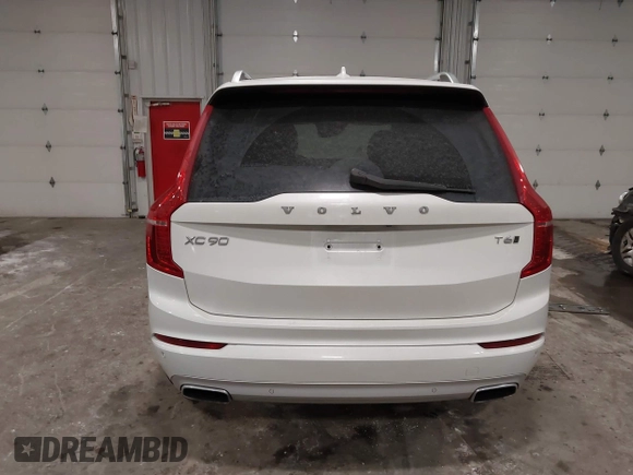 2016 Volvo XC90 T6 Momentum with VIN YV4A22PK6G1088555, listed as a IAAI auction lot 41526090 with 99,877 mi miles. Bid and sale history available at carsss.com. Image 16.