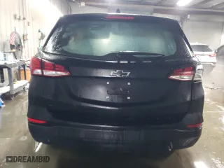 2024 Chevrolet Equinox LS with VIN 3GNAXHEGXRL166621, listed as a Copart auction lot 45135085 with 23,508 mi miles and Salvage Title. Bid and sale history available at carsss.com. Image 6.