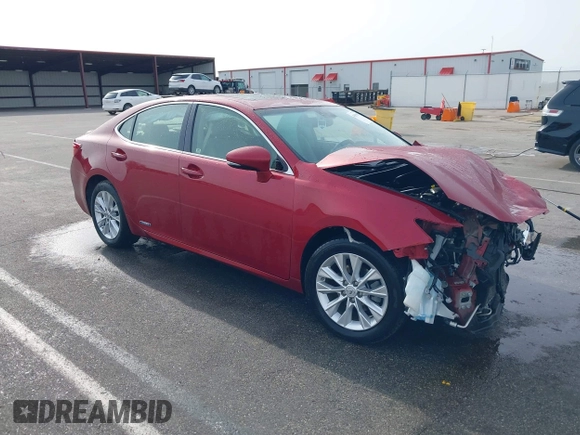 2013 Lexus ES 300h with VIN JTHBW1GG4D2005498, listed as a IAAI auction lot 42059829 with 142,259 mi miles and . Bid and sale history available at DreamBid. Image 1.