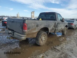 2005 Ford F-250 XL with VIN 1FTNF21505EC75291, listed as a Copart auction lot 88982815 with Not Provided miles and Salvage Title. Bid and sale history available at DreamBid. Image 3.