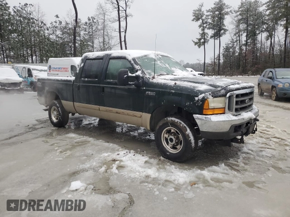 2001 Ford Super Duty F-250 XL with VIN 1FTNW21L51EB55897, listed as a Copart auction lot 87400774 with 191,034 mi miles and Clean Title. Bid and sale history available at carsss.com. Image 4.