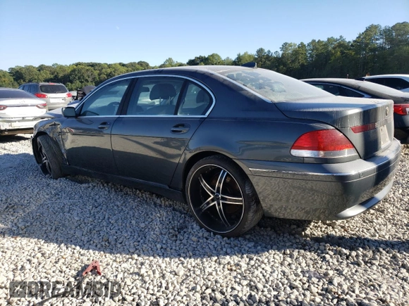 2004 BMW 7 Series 745Li z VIN WBAGN63514DS55343, wystawiony jako Copart lot #75668824 z przebiegiem 153 909 mil mil oraz Szkoda całkowita • Salvage title. Historia ofert i sprzedaży dostępna na DreamBid. Obrazek 2.