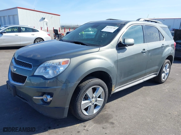2012 Chevrolet Equinox LT w/2LT with VIN 2GNALPEK5C6296831, listed as a IAAI auction lot 41773746 with 108,004 mi miles. Bid and sale history available at carsss.com. Image 2.