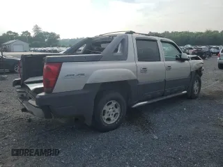 2004 Chevrolet Avalanche Z71 with VIN 3GNEK12T54G235614, listed as a Copart auction lot 78718624 with 187,103 mi miles and Salvage Title. Bid and sale history available at DreamBid. Image 3.