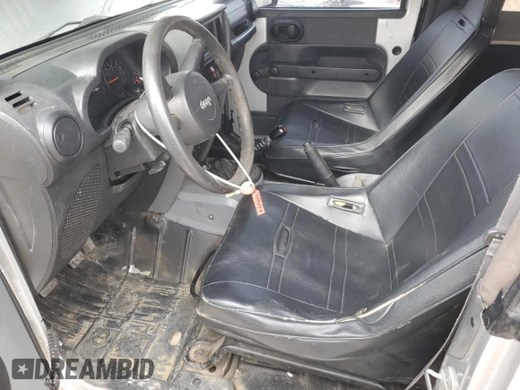 2008 Jeep Wrangler X with VIN 1J4FA241X8L629436, listed as a Copart auction lot 47578485 with 142,367 mi miles and Non Repairable. Bid and sale history available at DreamBid. Image 7.