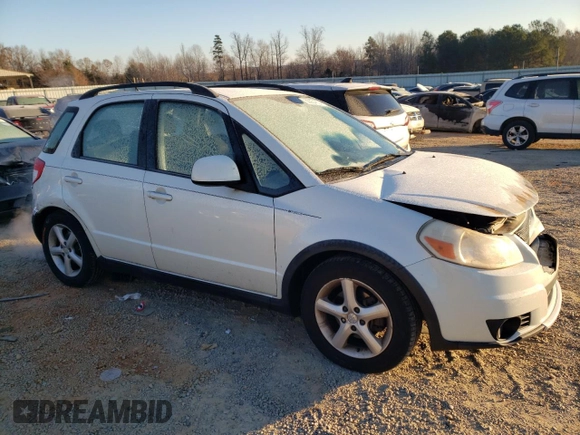 2008 Suzuki SX4 with VIN JS2YB413985104472, listed as a Copart auction lot 82954854 with 167,430 mi miles and Salvage Title. Bid and sale history available at carsss.com. Image 4.