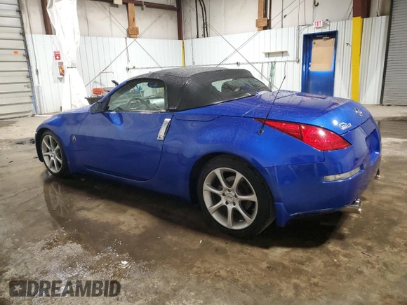 2004 Nissan 350Z Enthusiast z VIN JN1AZ36A34T006197, wystawiony jako Copart lot #44373895 z przebiegiem 108 793 mil mil oraz Szkoda całkowita • Salvage title. Historia ofert i sprzedaży dostępna na DreamBid. Obrazek 2.