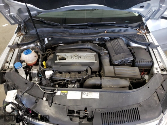 2017 Volkswagen CC 2.0T Sport with VIN WVWKP7AN1HE501825, listed as a Copart auction lot 64231233 with 38,673 mi miles and Salvage Title. Bid and sale history available at carsss.com. Image 11.