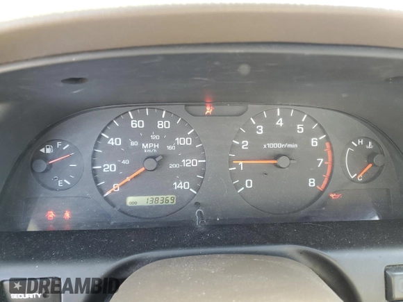 2001 Nissan Altima GXE with VIN 1N4DL01D61C157418, listed as a Copart auction lot 74142864 with 138,369 mi miles and Salvage Title. Bid and sale history available at carsss.com. Image 9.