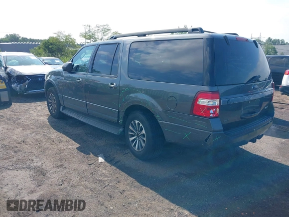 2017 Ford Expedition Max XLT z VIN 1FMJK1JT1HEA16795, wystawiony jako IAAI lot #42647872 z przebiegiem 114 096 mil mil oraz . Historia ofert i sprzedaży dostępna na DreamBid. Obrazek 6.