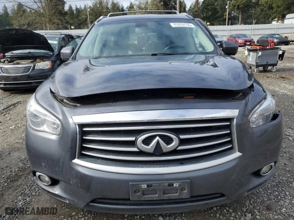 2014 Infiniti QX60 Hybrid with VIN 5N1CL0MM9EC512911, listed as a Copart auction lot 45959155 with 109,712 mi miles and Salvage Title. Bid and sale history available at carsss.com. Image 5.