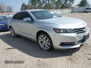 2019 Chevrolet Impala Premier with VIN 1G1105S38KU104068, listed as a IAAI auction lot 41780641 with 96,921 mi miles and . Bid and sale history available at DreamBid. Image 1.