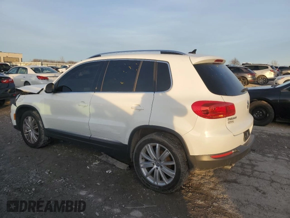 2014 Volkswagen Tiguan SEL с VIN WVGAV3AX2EW552280, выставлен на аукционе Copart как лот 85222224 с пробегом 109 761 миль миль и Списание • Salvage title. История ставок и продаж доступна на DreamBid. Изображение 2.